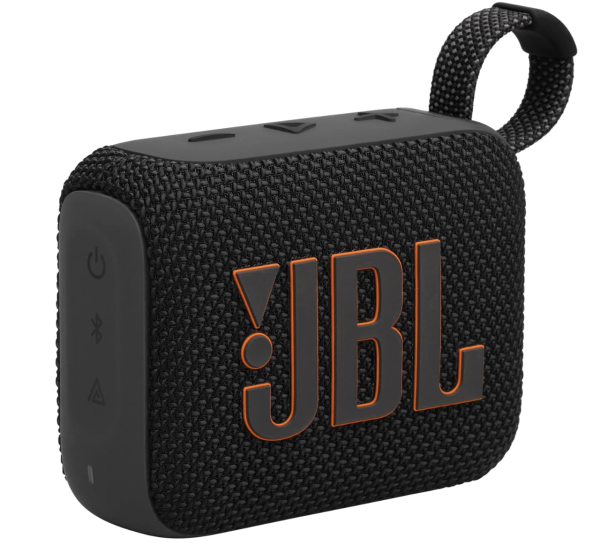 JBL Go 4 - Ultra-Portable, Waterproof and Dustproof Bluetooth Speaker, Big Pro Sound with Punchy bass, 7-Hour Built-in Battery, Made in Part with Recycled Materials (Black)